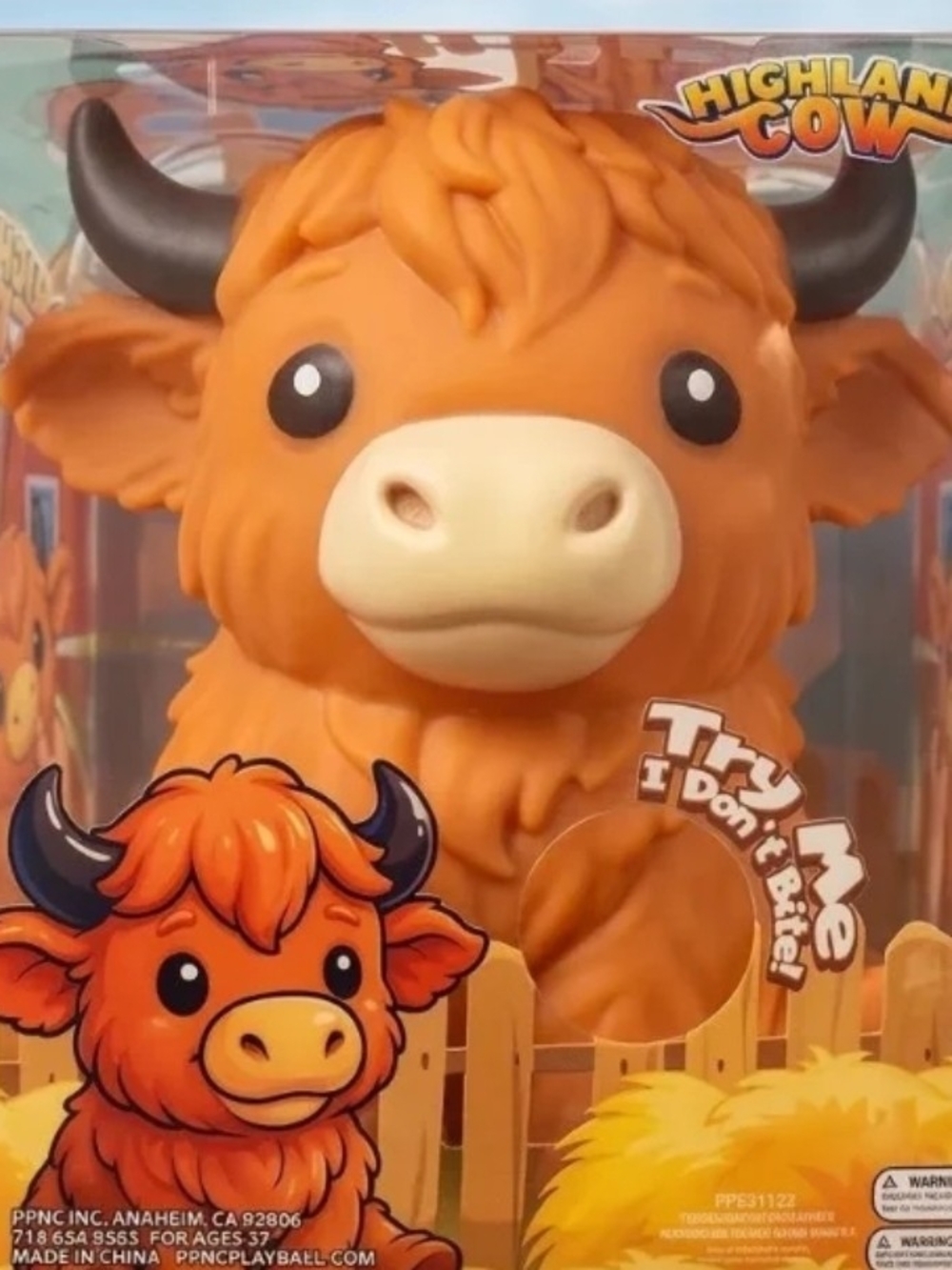 Orange Plush Figure - Try Me Interactive Toy